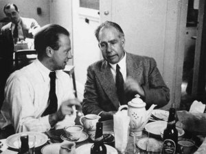 Niels Bohr et Werner Heisenberg