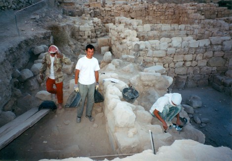 Le même site, quelques jours plus tard.