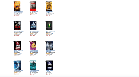 Les meilleures ventes en Fantasy, top 100, 