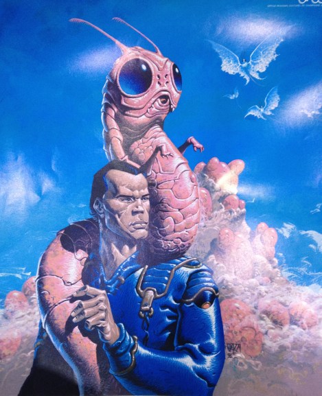 Mon nouvel ami Paul a gagné une vraie affiche dédicacée par Caza, je suis jaloux !